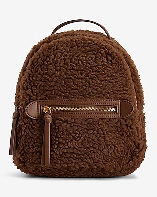 Teddy Mini Backpack Women's Brown