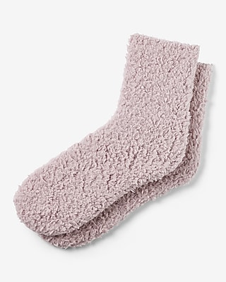 Teddy Ankle Socks Women's Red