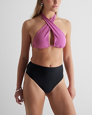 High Waisted Bodycon Swim Bottom