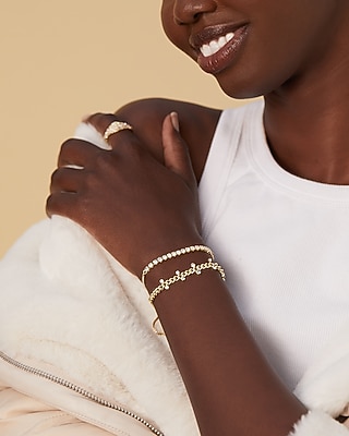 Express X Luv Aj Orient Charm Pull-Cord Bracelet