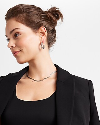 Irregular Hoop Earrings