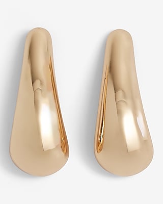 Thick Dome Drop Earrings