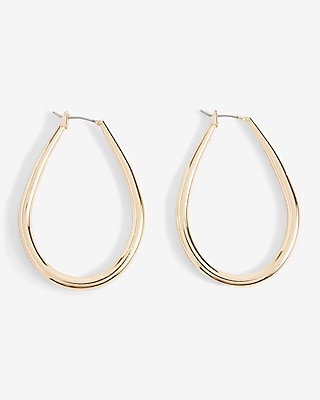 Teardrop Hoop Earrings