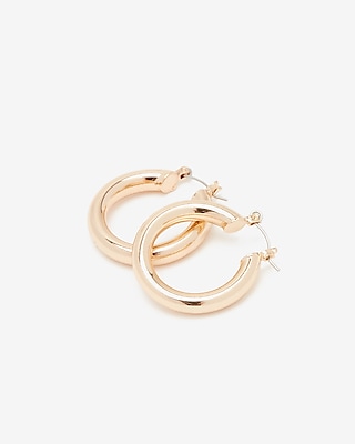 Thick Mini Hoop Earrings