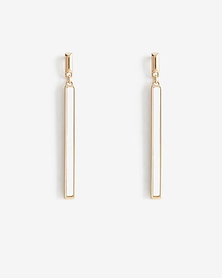 Shell Bar Drop Earrings