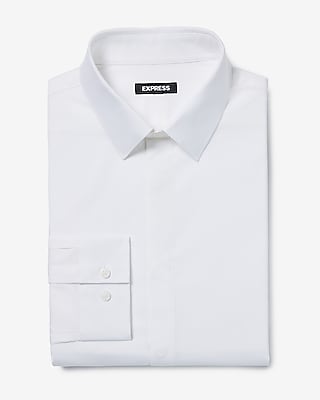 Classic Covered Placket Stretch 1Mx Dress Shirt