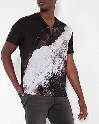 Wave Rayon Short Sleeve Shirt