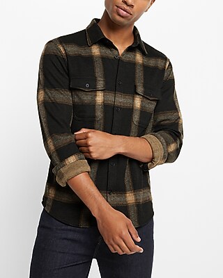 Plaid Sweater Flannel