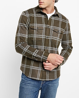Plaid Sweater Flannel