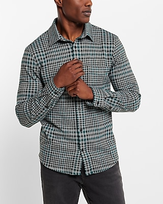 Houndstooth Sweater Flannel