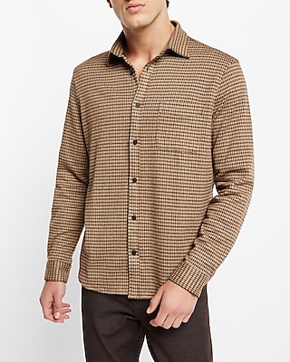 Houndstooth Sweater Flannel