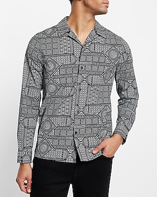 Patchwork Cotton Shirt