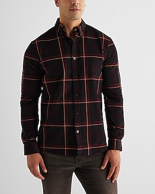 Plaid Corduroy Shirt