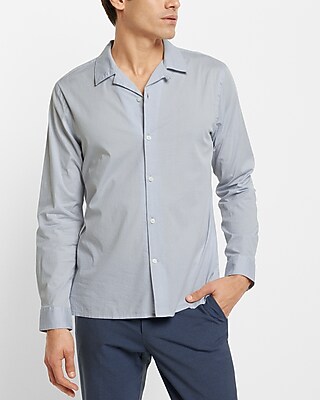 Light Weight Stretch Cotton Shirt