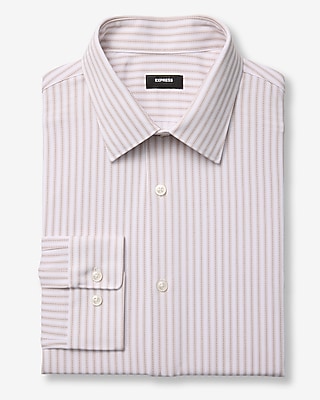Slim Striped Stretch Modern Tech 1MX Dress Shirt