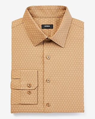 Extra Slim X Print Stretch 1Mx Dress Shirt