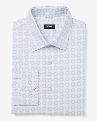 Classic Geo Print Stretch 1Mx Dress Shirt