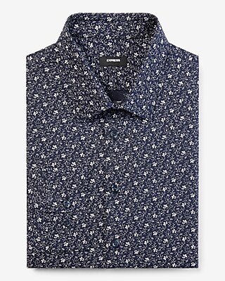Extra Slim Ditsy Floral Stretch 1Mx Dress Shirt