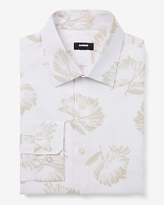 Slim Floral Stretch 1Mx Dress Shirt