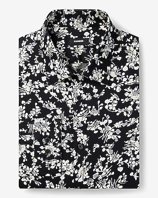 Slim Floral Stretch 1Mx Dress Shirt