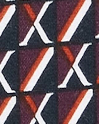 Slim Geo Print Stretch 1Mx Dress Shirt