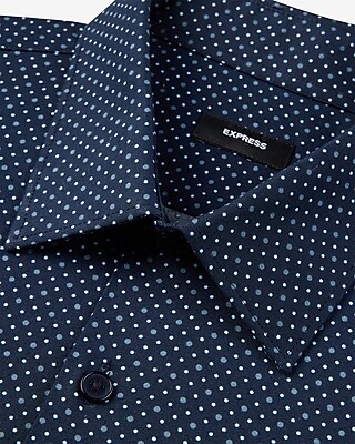 Slim Dot Stretch 1Mx Dress Shirt