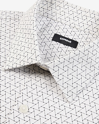 Slim Dot Triangle Stretch 1Mx Dress Shirt