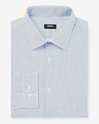 Classic Mini Geo Print Stretch 1Mx Dress Shirt