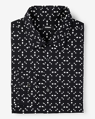 Classic Geo Stretch 1Mx Dress Shirt