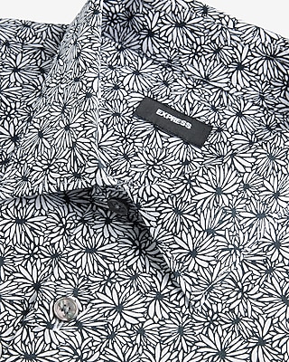 Extra Slim Floral Stretch 1Mx Dress Shirt