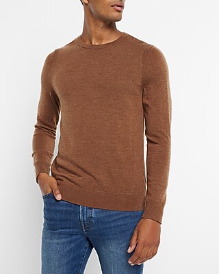 Merino Wool Crew Neck Sweater