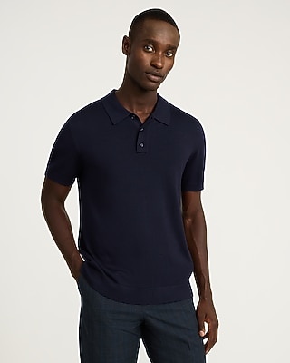 Luxtouch Jersey Short Sleeve Sweater Polo
