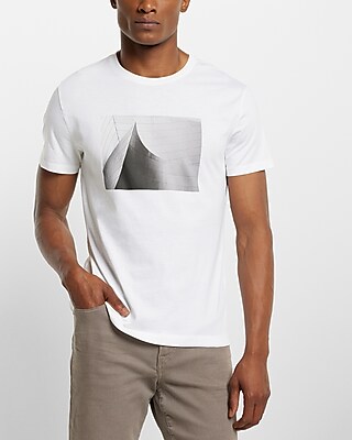 Curved Building Graphic T-Shirt