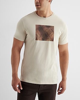 X Logo Graphic Perfect Pima Cotton T-Shirt Neutral Men's XXL Tall