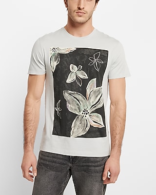 Watercolor Floral Graphic T-Shirt
