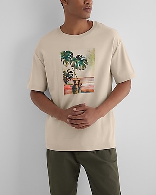 Watercolor Plant Graphic T-Shirt