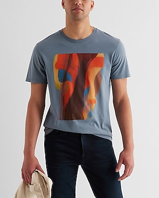 Painted Perfect Pima Cotton Graphic T-Shirt