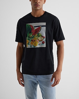 Relaxed Painted Graphic T-Shirt
