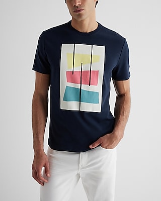 Block Line Graphic T-Shirt