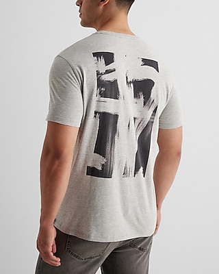 Paint Stroke Graphic Perfect Pima Cotton T-Shirt