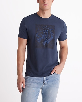 Dot Lion Logo Graphic Perfect Pima Cotton T-Shirt Men's