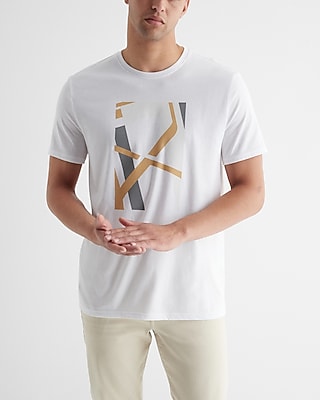 Abstract X Logo Graphic T-Shirt