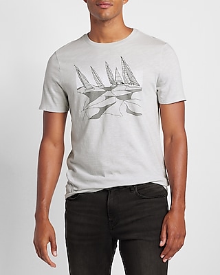 Nautical Slub Graphic T-Shirt