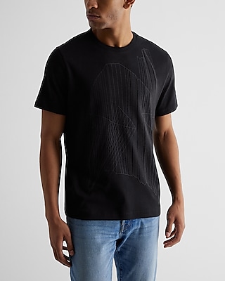 Abstract Line Graphic T-Shirt
