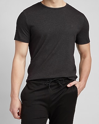 Logo Essential Crew Neck T-Shirt Gray Men's XS