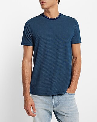 Mini Geo Print Moisture-Wicking Performance T-Shirt