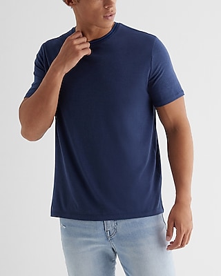 Striped Collar Perfect Pima Cotton T-Shirt