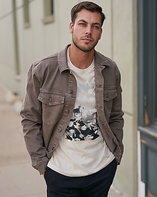 Palm Print Graphic T-Shirt