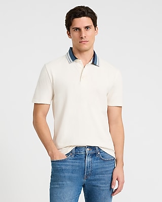 Tipped Classic Fit Luxe Pique Polo