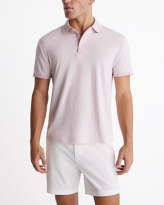 Striped Perfect Pima Cotton Polo Men's Tall